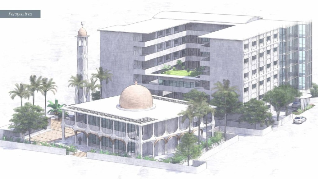 Proposed Islamic educational complex in the Maldives